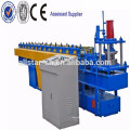Hydraulic cutting roller shutter door roll forming machine with good quality structure